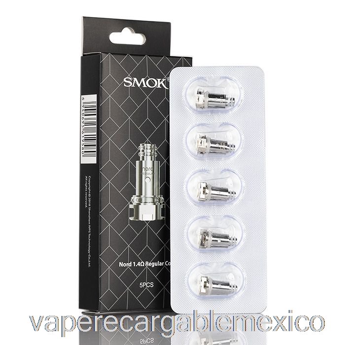 Bobinas De Repuesto Vape Recargables Smok Nord Bobinas Regulares Nord De 1.4ohm
